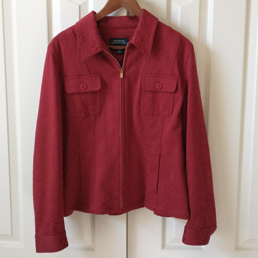 Jones New York Brocade Jacket
